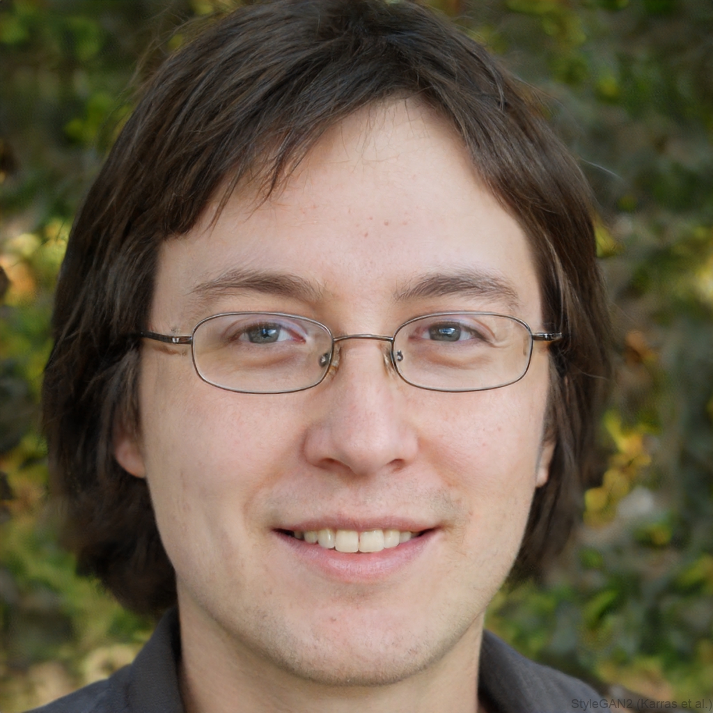 Singer smiling during rehearsal break